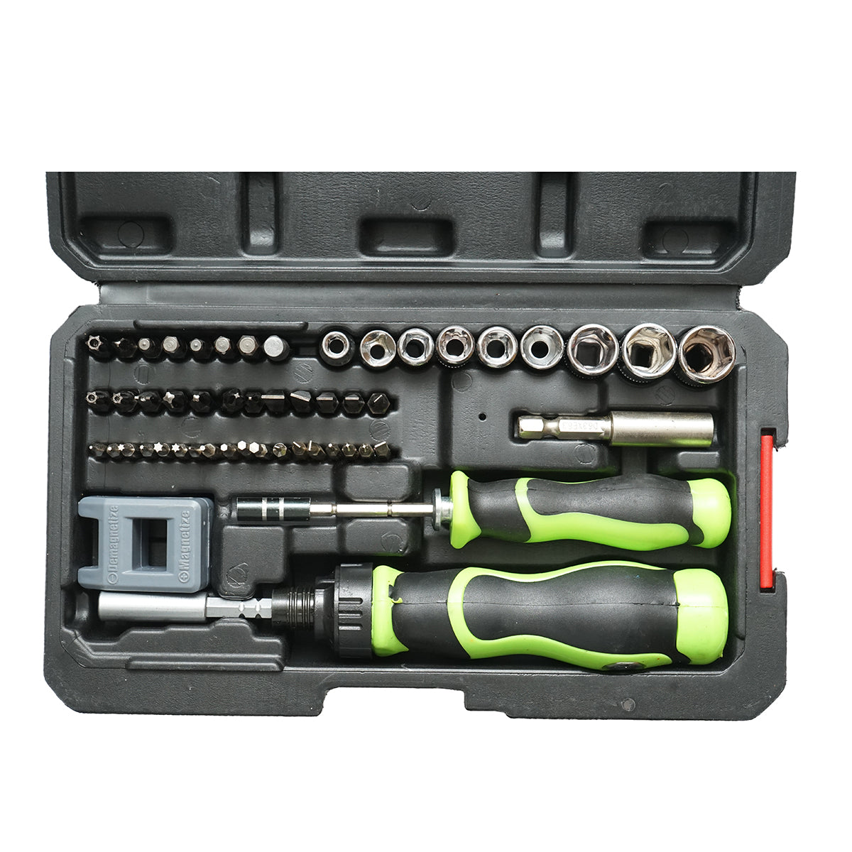 Set di cacciaviti con punte e bussole da 5-13 mm 51 pezzi Breckner Germany - immagine 3