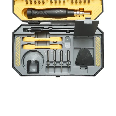 Set di cacciaviti di precisione con punte Torx, esagonali e a croce per elettronica, 145 pezzi, acciaio Cr-V - immagine 5