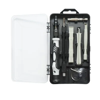 Set di cacciaviti di precisione, punte torx, croce, esagonali per elettronica 115 pezzi - immagine 2
