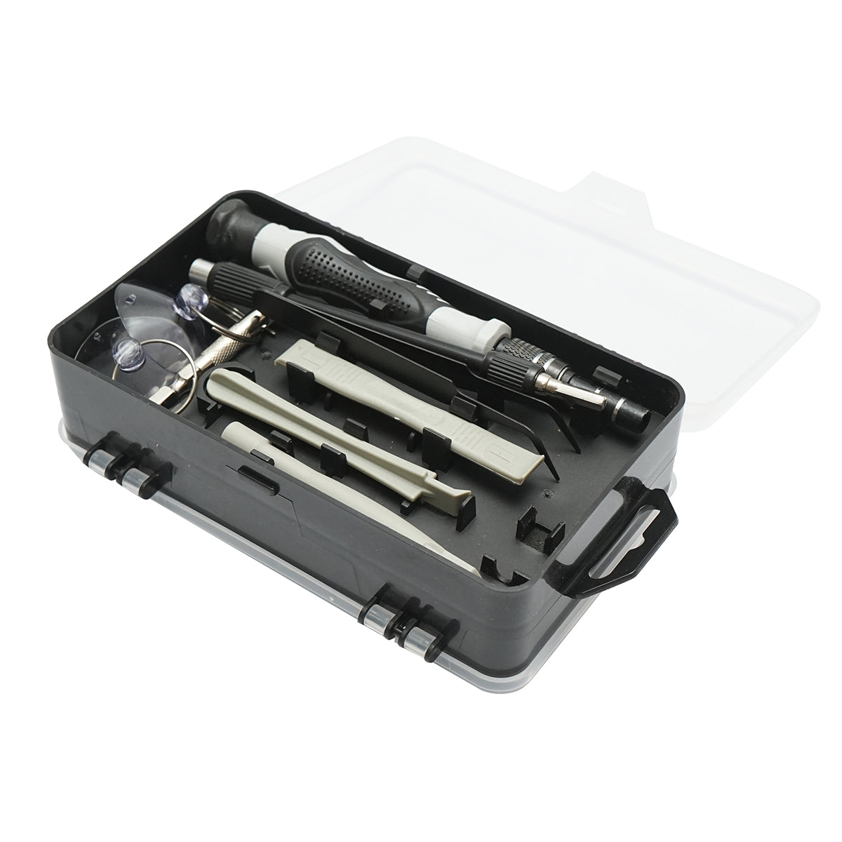 Set di cacciaviti di precisione, punte torx, croce, esagonali per elettronica 120 pezzi - immagine 5