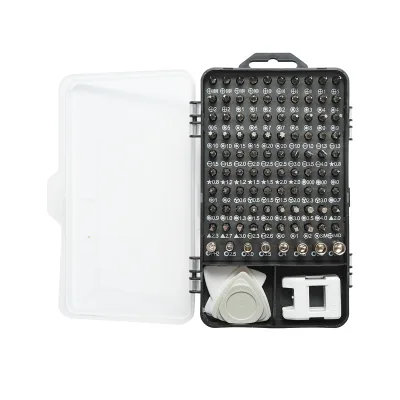 Set di cacciaviti di precisione, punte torx, croce, esagonali per elettronica 120 pezzi - immagine 2