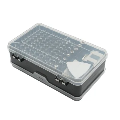 Set di cacciaviti di precisione, punte torx, croce, esagonali per elettronica 139 pezzi - immagine 6