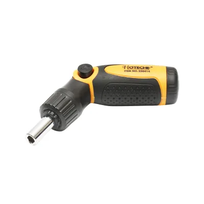 Set di cacciaviti flessibili, cricchetto con testa magnetica e 12 inserti Hoteche - immagine 2