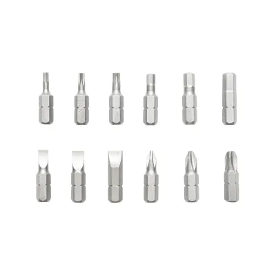 Set di cacciaviti flessibili, cricchetto con testa magnetica e 12 inserti Hoteche - immagine 5