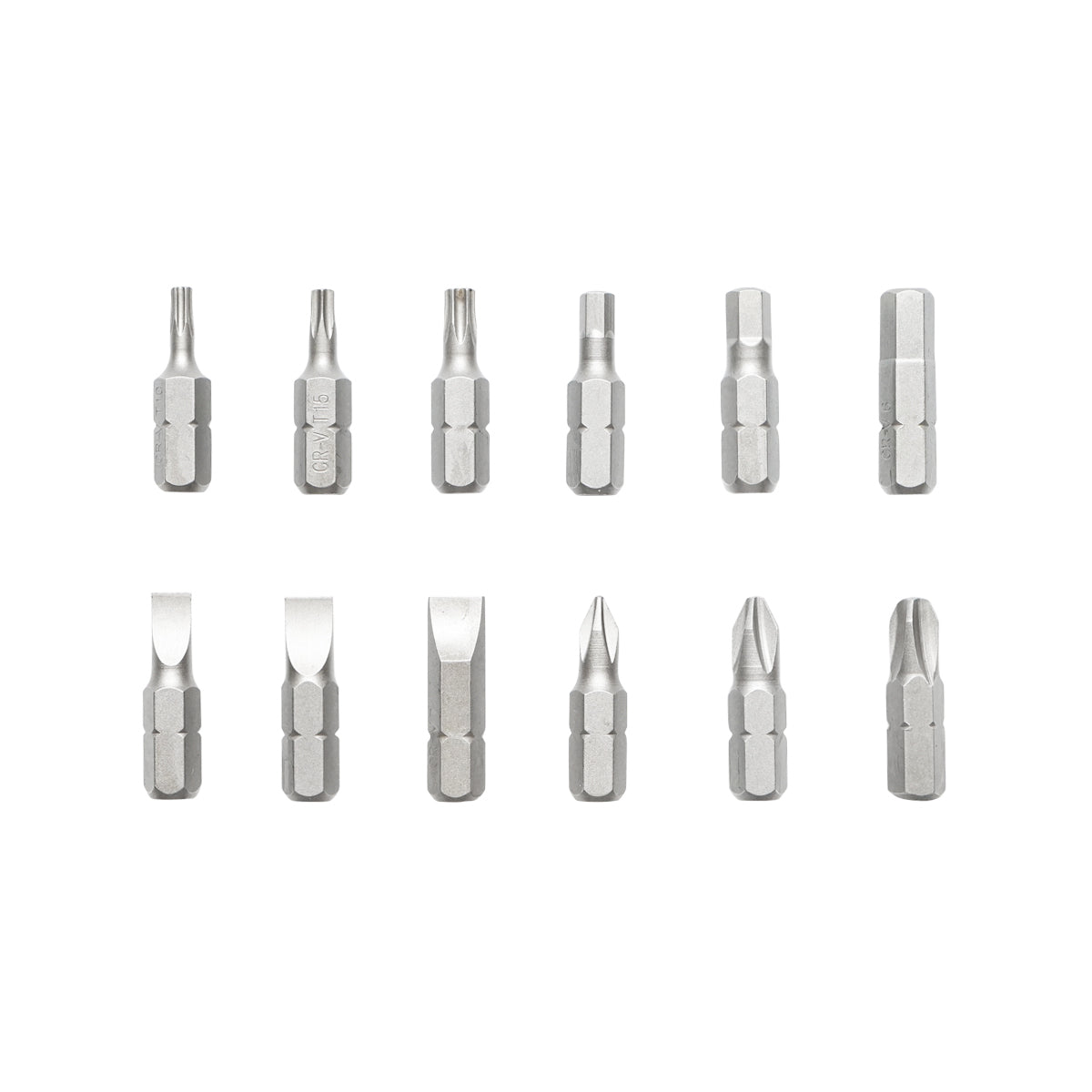Set di cacciaviti flessibili, cricchetto con testa magnetica e 12 inserti Hoteche - immagine 5