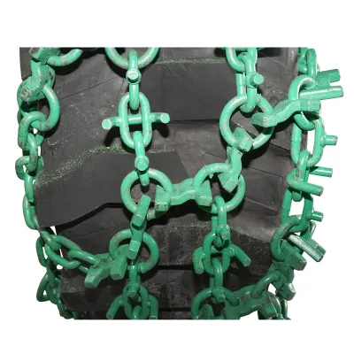 Set di catene antiscivolo 13mm U-protect 18.4/26 per trattore forestale set da 2 pezzi - immagine 3