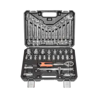 Set di chiavi 37 pezzi Set di chiavi a bussola cricchetto combinate Breckner Germany - immagine 3