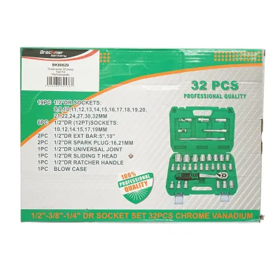 Set di chiavi a bussola 1/2, cricchetto Trainer 32 pezzi Breckner Germany - immagine 2