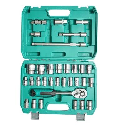 Set di chiavi a bussola 1/2, cricchetto Trainer 32 pezzi Breckner Germany - immagine 3
