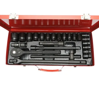 Set di chiavi a bussola 1/2, trainer a cricchetto da 25 pezzi Breckner Germany - immagine 3