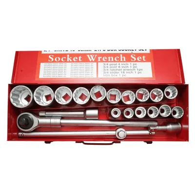 Set di chiavi a bussola 3/4, trainer a cricchetto da 21 pezzi Breckner Germany - immagine 3