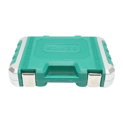 Set di chiavi a bussola 4-32mm e chiavi fisse combinate 8-22mm, punte esagonali, torx, trainer a cricchetto 82 pezzi Breckner Germany - immagine 4