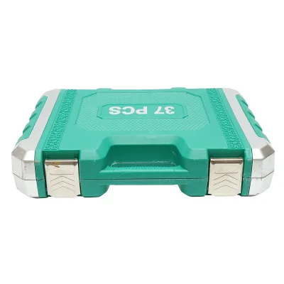 Set di chiavi a bussola 8-32mm e chiavi combinate 8-19mm, 1/2 cricchetto trainer 37 pezzi Breckner Germany - immagine 5