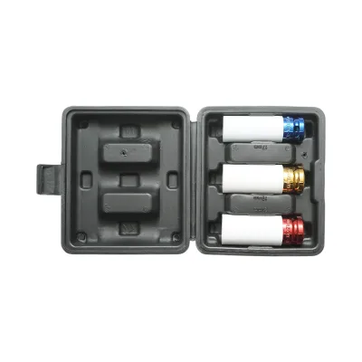 Set di chiavi a bussola a impatto con protezione da 17 mm, 19 mm, 21 mm, quadrate da 1/2 pollice Breckner Germany - immagine 2