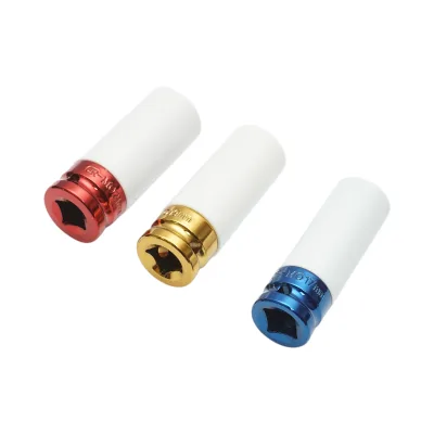 Set di chiavi a bussola a impatto con protezione da 17 mm, 19 mm, 21 mm, quadrate da 1/2 pollice Breckner Germany - immagine 5