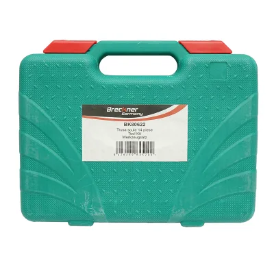 Set di chiavi a bussola a percussione lunghe da 14 pezzi con cricchetto Breckner Germany - immagine 2