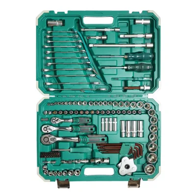 Set di chiavi a bussola Breckner Germany da 121 pezzi, fisse, punta esagonale con cricchetto - immagine 3