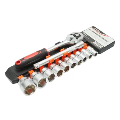 Set di chiavi a bussola da 12 pezzi con cricchetto da 3/8 pollici Breckner Germany - immagine 2