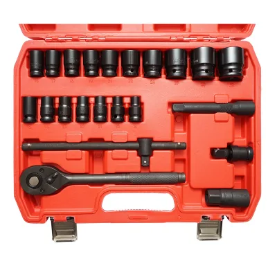 Set di chiavi a bussola da 8-32 mm, trainer a cricchetto da 23 pezzi Breckner Germany - immagine 3