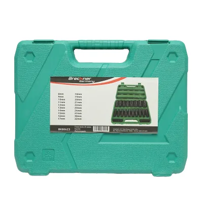 Set di chiavi a bussola lunghe 8-32 mm 20 pezzi Breckner Germany - immagine 2
