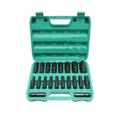 Set di chiavi a bussola lunghe 8-32 mm 20 pezzi Breckner Germany