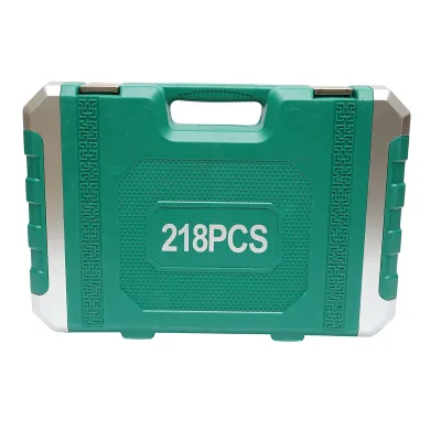 Set di chiavi a bussola, esagonale, presa profonda 4-32 mm, chiavi fisse 8-19 mm, inserti, torx, esagonali, scanalati 218 pezzi Breckner Germany - immagine 4