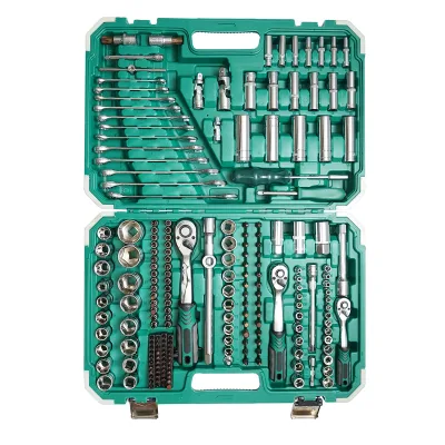 Set di chiavi a bussola, esagonale, presa profonda 4-32 mm, chiavi fisse 8-19 mm, inserti, torx, esagonali, scanalati 218 pezzi Breckner Germany - immagine 3
