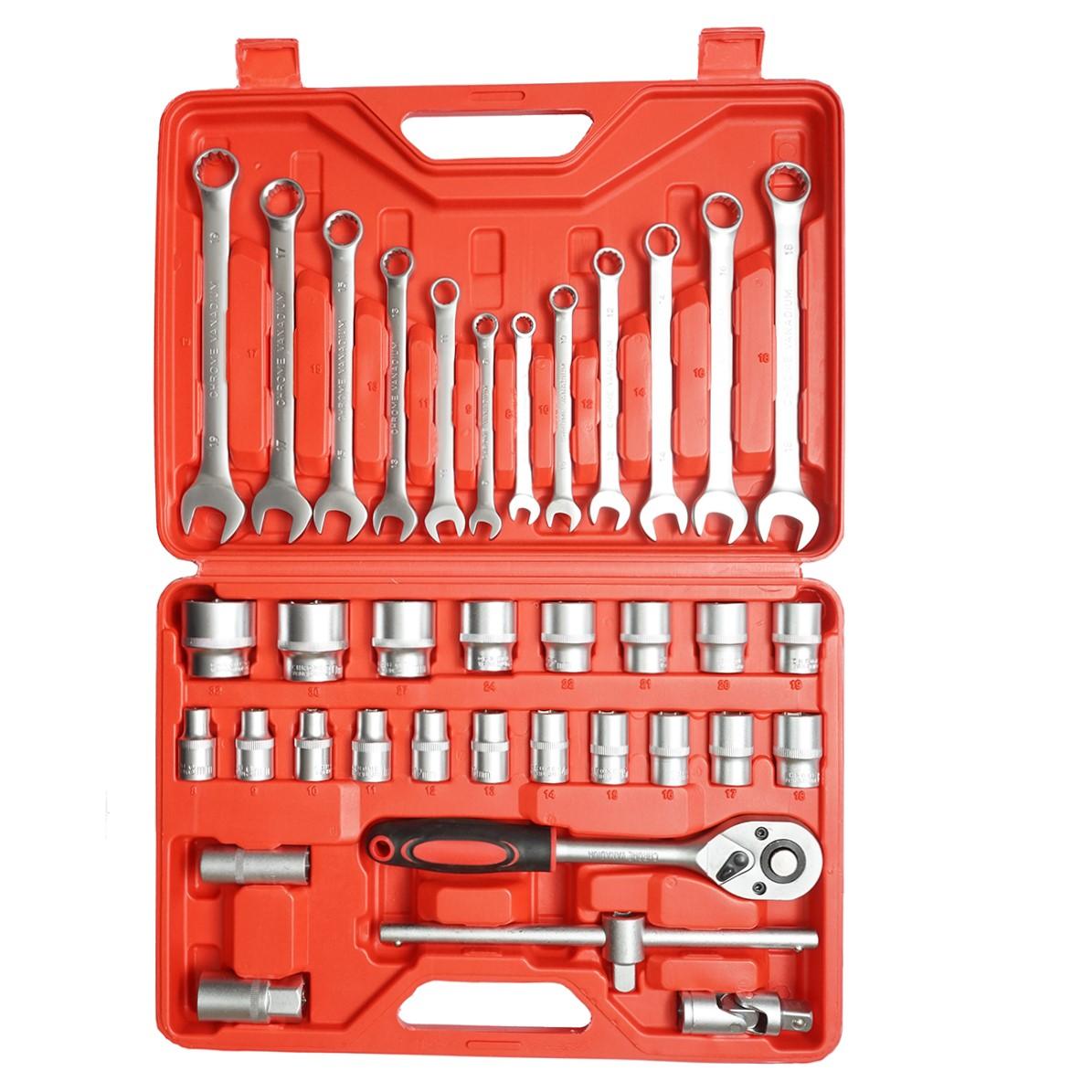 Set di chiavi a cricchetto bussola combinate 37 pezzi Set di chiavi 37 pezzi Breckner Germany - immagine 3