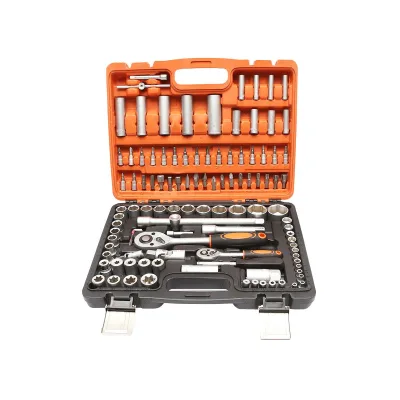 Set di chiavi a cricchetto da 108 pezzi KIT Chiavi A Bussola Cricchetto Cacciavite 108 pezzi