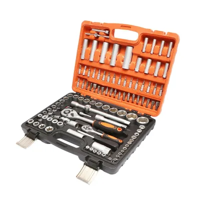 Set di chiavi a cricchetto da 108 pezzi KIT Chiavi A Bussola Cricchetto Cacciavite 108 pezzi - immagine 2