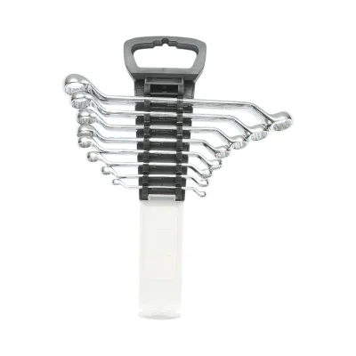 Set di chiavi ad anello Crownman da 8 pezzi 6-22 mm Cr-V - immagine 2