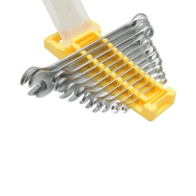 Set di chiavi combinate Crownman da 11 pezzi, acciaio al carbonio da 6-24 mm - immagine 4