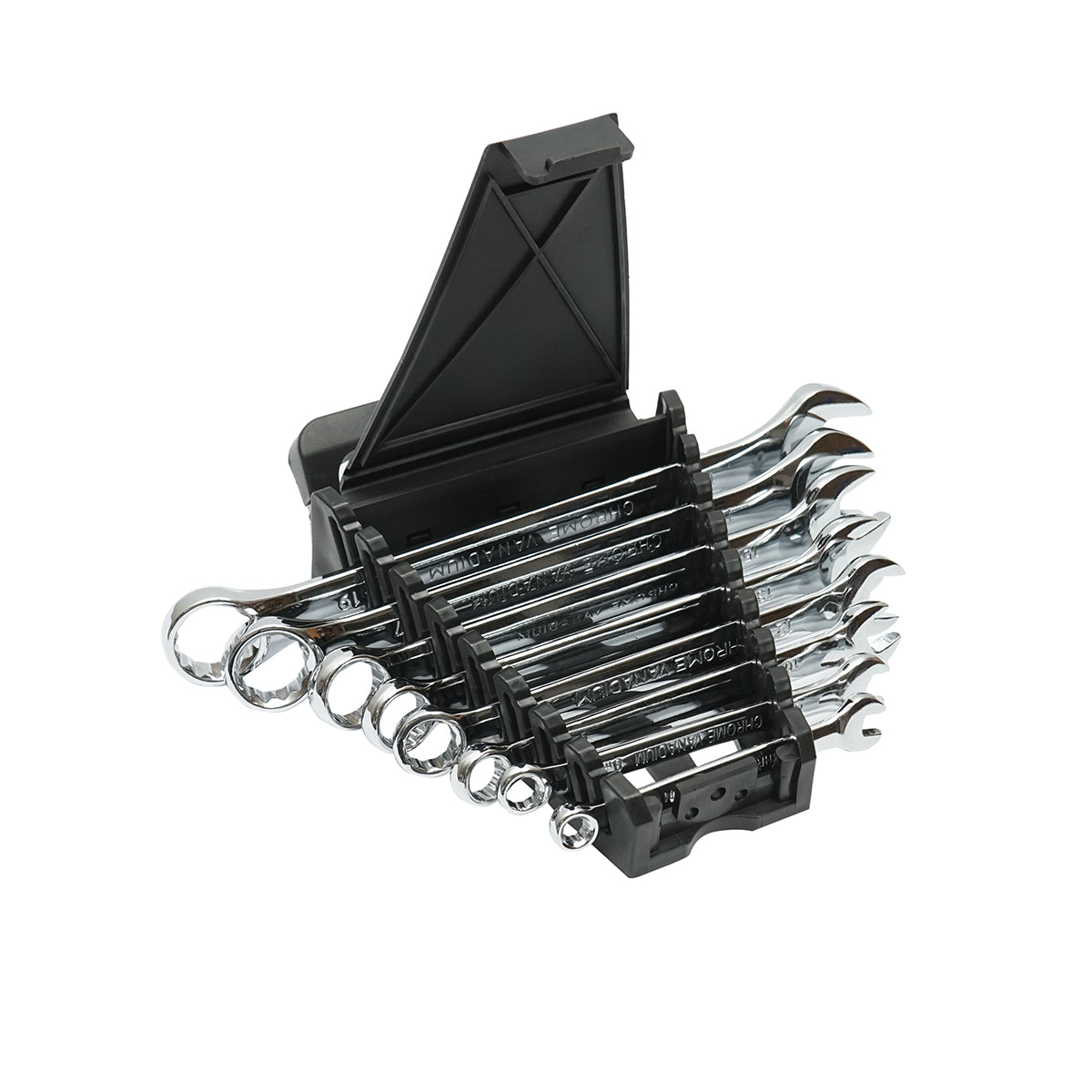 Set di chiavi combinate e anelli 6-19mm 8 pezzi Breckner Germany - immagine 3