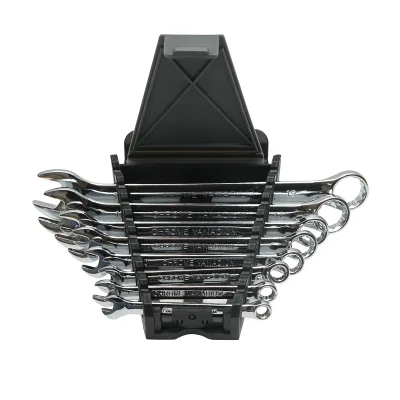 Set di chiavi combinate fisse e inelari 6-19mm, 8 pezzi - immagine 3