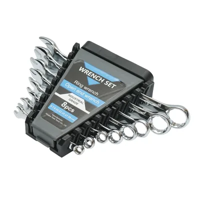 Set di chiavi combinate fisse e inelari 6-19mm, 8 pezzi - immagine 2