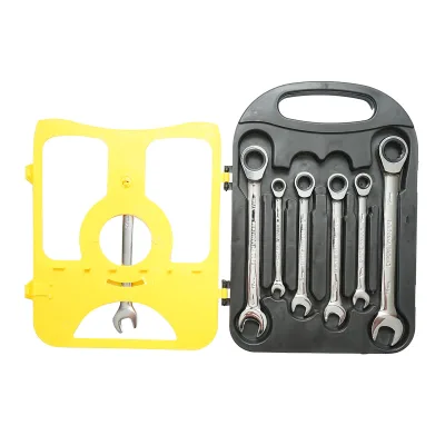 Set di chiavi combinate fisse e inelari con cricchetto 8-19mm, 7 pezzi, Breckner Germany - immagine 3