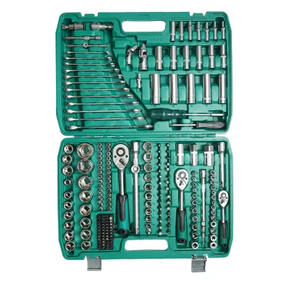 Set di chiavi combinate tubolari fisse a cricchetto trainer 216 pezzi Breckner Germany - immagine 3