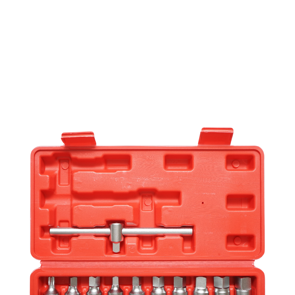Set di chiavi per tappi coppa olio con profilo quadrato, esagonale, torx 21 pezzi Breckner Germany - immagine 4