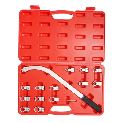 Set di chiavi per tendere rulli tendicinghia e cinghie di distribuzione, 14 pezzi, Breckner Germany - immagine 3