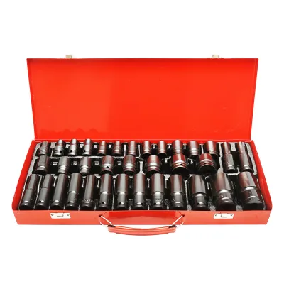 Set di chiavi tubolari corte e lunghe, 35 pezzi, Breckner Germany