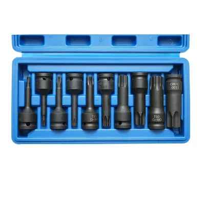 Set di chiavi tubolari da impatto 1/2 con profilo Torx, 10 pezzi, Breckner Germany - immagine 3