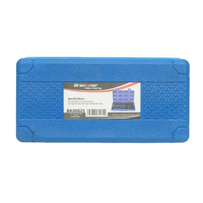 Set di chiavi tubolari da impatto 1/2 con profilo Torx, 10 pezzi, Breckner Germany - immagine 2