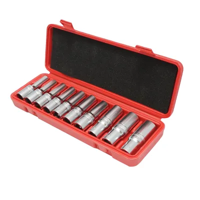 Set di chiavi tubolari E-Torx E8–E24, attacco quadro da 1/2", 10 pezzi - immagine 2