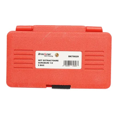 Set di chiavi tubolari estrattori per viti, 1/2", 5 pezzi Breckner Germany - immagine 2