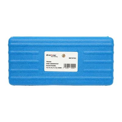 Set di chiavi tubolari per iniettori e condutture, dimensioni 12, 14, 16, 17, 18, 19 mm, Breckner Germany - immagine 2
