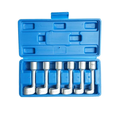 Set di chiavi tubolari per iniettori e condutture, dimensioni 12, 14, 16, 17, 18, 19 mm, Breckner Germany - immagine 3