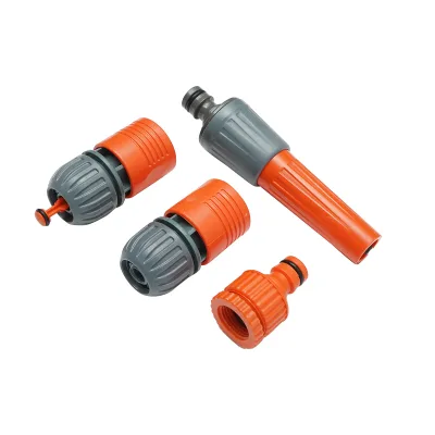 Set di connettori con testa regolabile 1/2 per tubo da giardino. - immagine 4