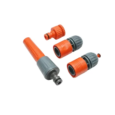 Set di connettori con testa regolabile 1/2 per tubo da giardino. - immagine 3