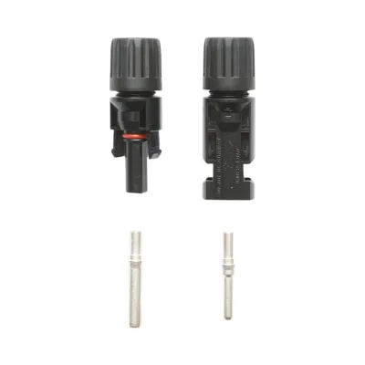 Set di connettori MC4, 1000 V, 45 A per cavo pannello solare da 4 mm