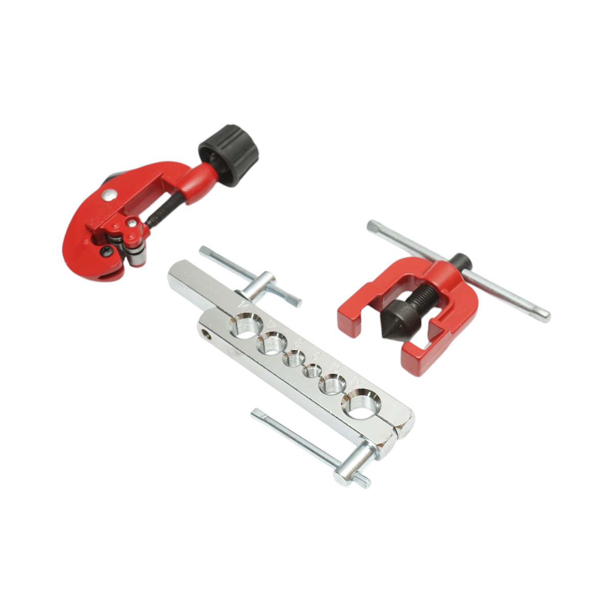 Set di crimpatura per tubi 6-15 mm HVAC/R con taglierina e sbavatore 3-28 mm Breckner Germany - immagine 3